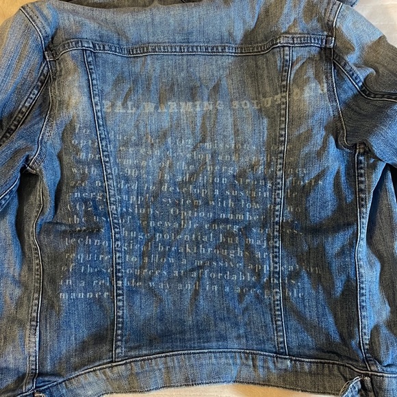 Global Warming Solutions Jean Jacket - Picture 2 of 4